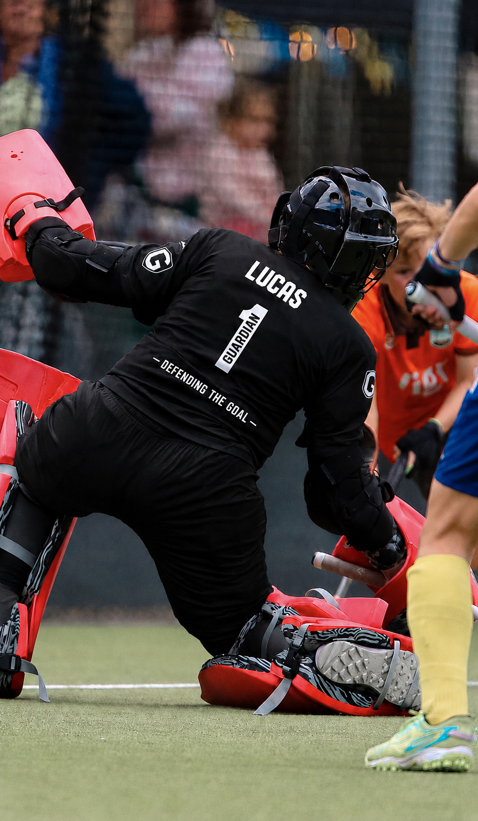Guardian keeper in actie